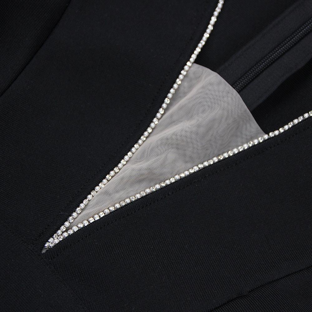 kim Feather French Bandage Short Dress REBECATHELABEL