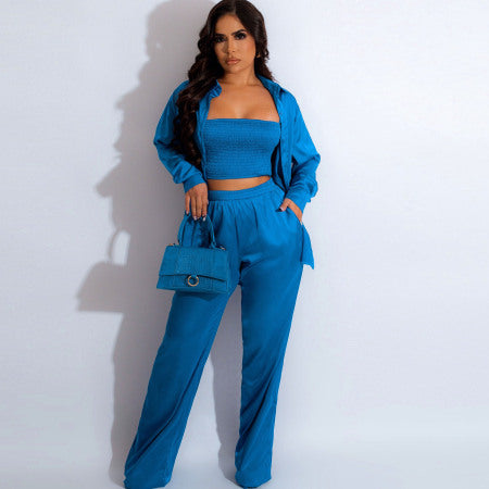 Koko Casual Three-Piece Set REBECATHELABEL