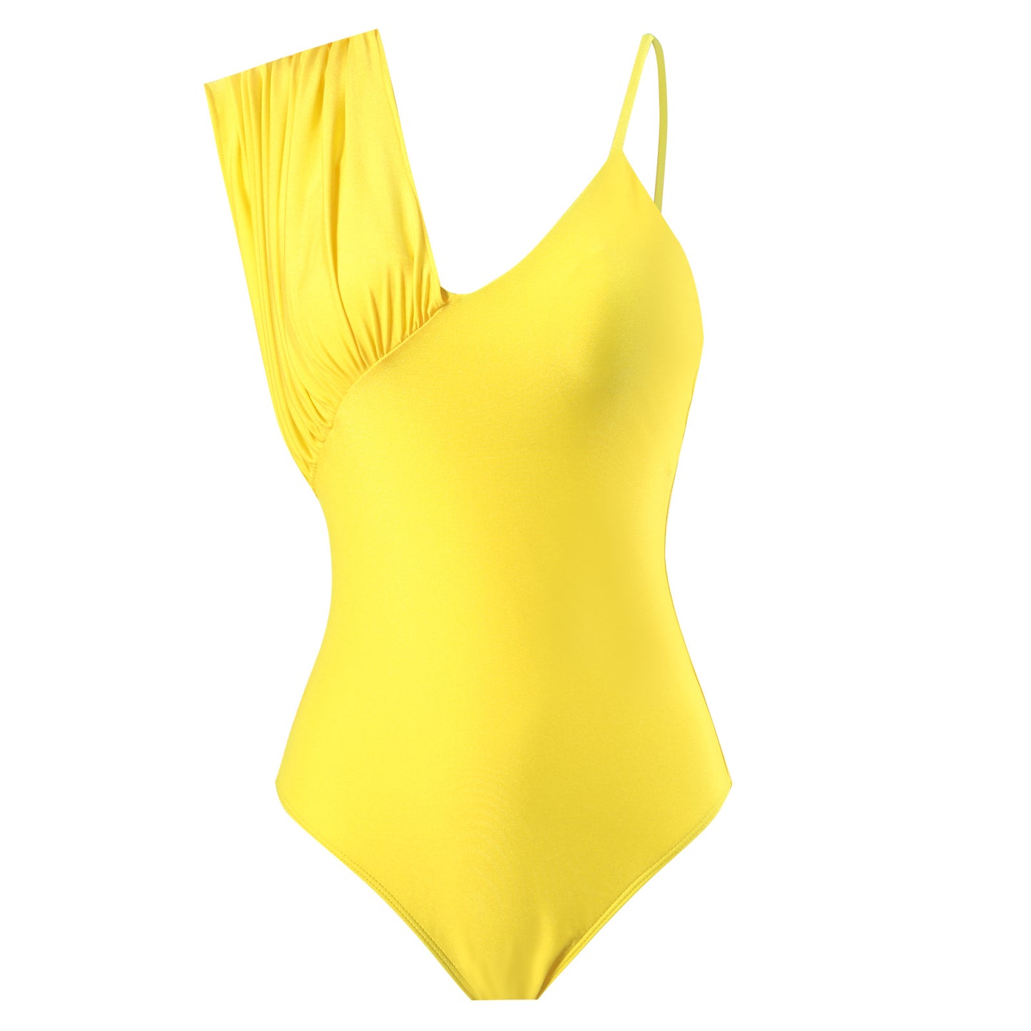 Solid Color Sexy Tight Conservative Spring Vacation Swimsuit Set